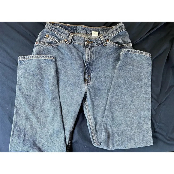 Vintage 90s Levi's 912 Women Mom Jeans Size 13 Orange Tab Slim Fit USA - Picture 8 of 8